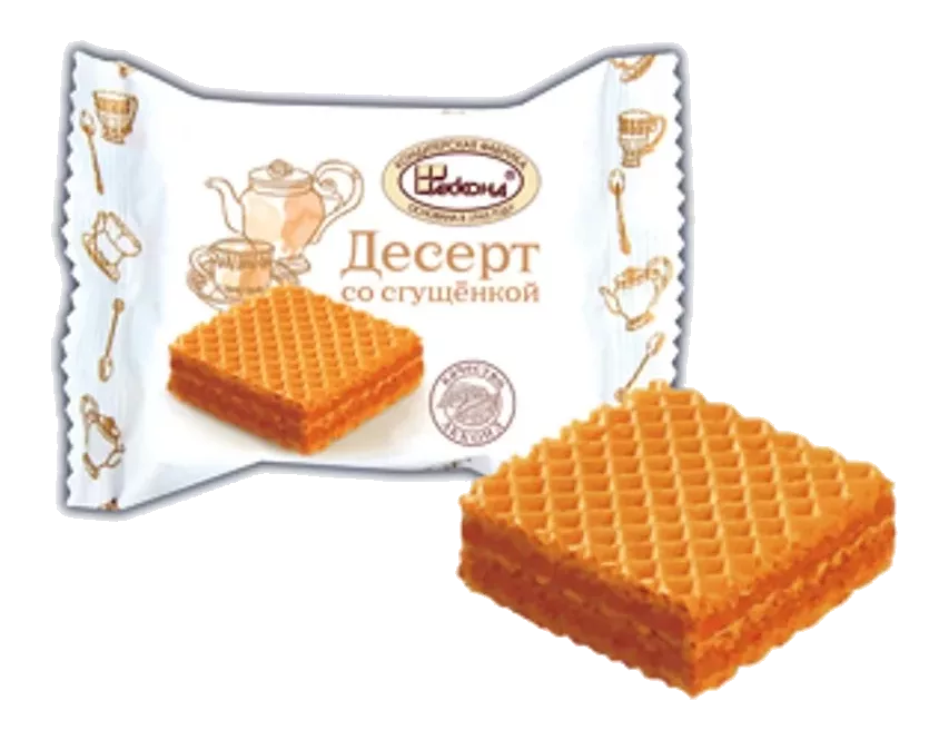 Вафли Десерт со сгущенкой (Акконд)